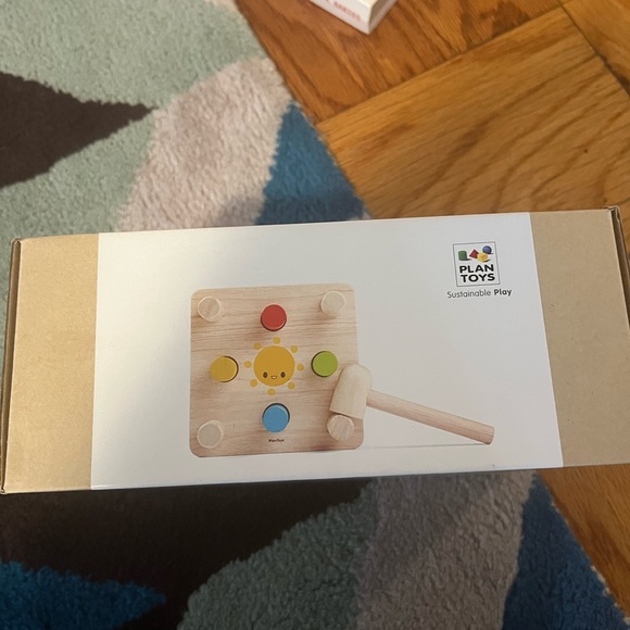 NWT Plan Toys Hammer Peg - Picture 2 of 5